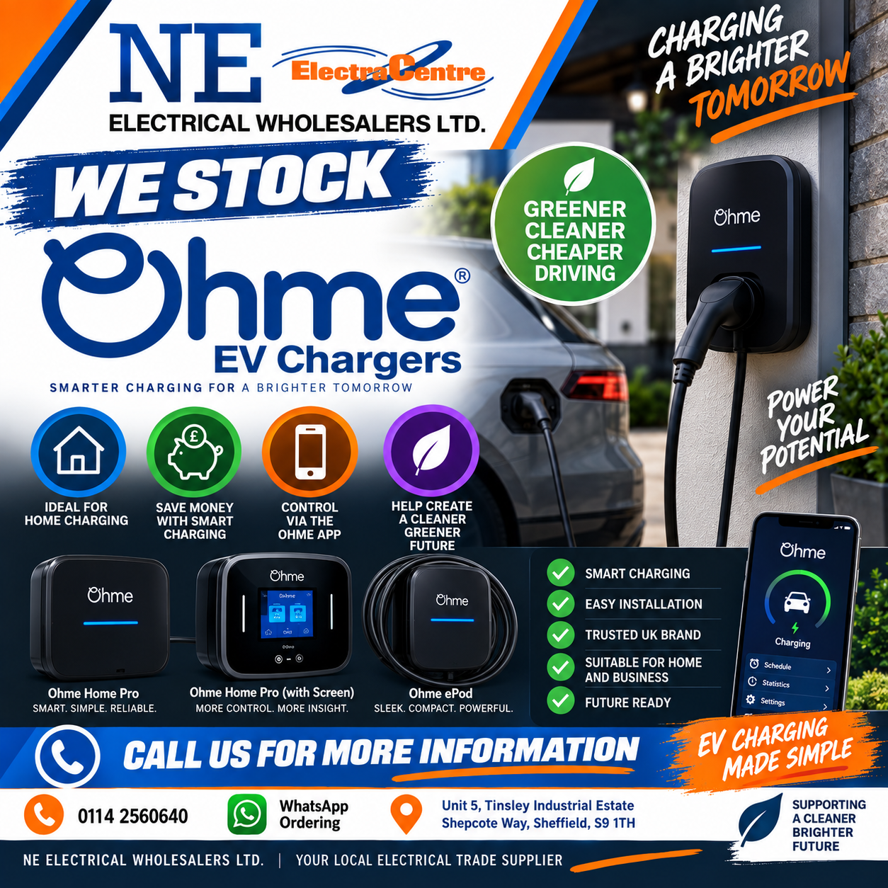 OHME CAR CHARGERS 
