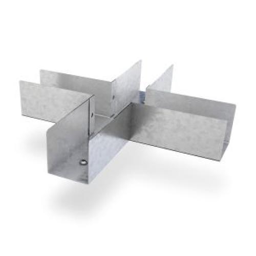 TRENCH LIGHTING TRUNKING 2X2 4 WAY INTERSECTION