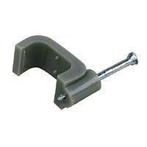 UNICRIMP QFC7 FLAT GREY CLIP 10-16MM T&E BOX OF 100