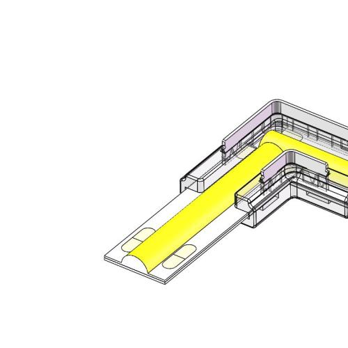 AURORA AU-ST1108L 8MM COB STRIP L CONNECTOR