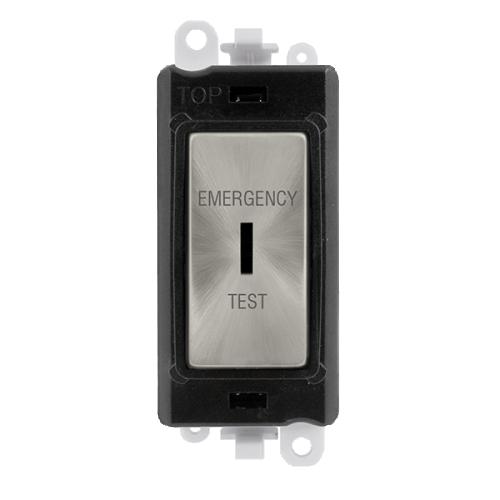 CLICK GRID PRO GM2046BKSCET DP KEY SATIN CHROME EMERGNCY TEST