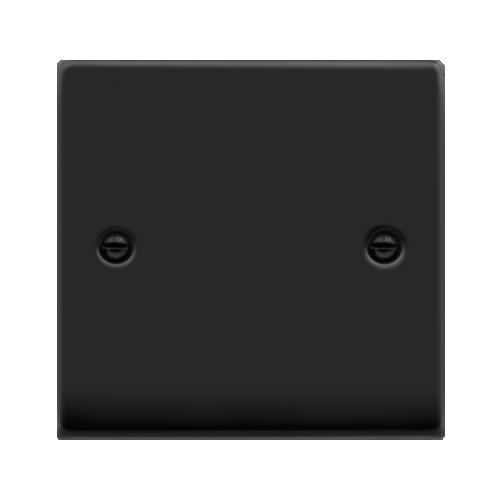 CLICK DECO VPMB060 1G BLANKPLATE MATT BLACK