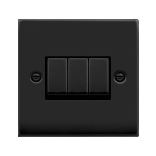CLICK DECO VPMB413BK 3G 2W SWITCH MATT BLACK