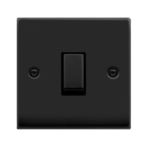 CLICK DECO VPMB425BK 1G INTERMEDIATE SWITCH MATT BLACK