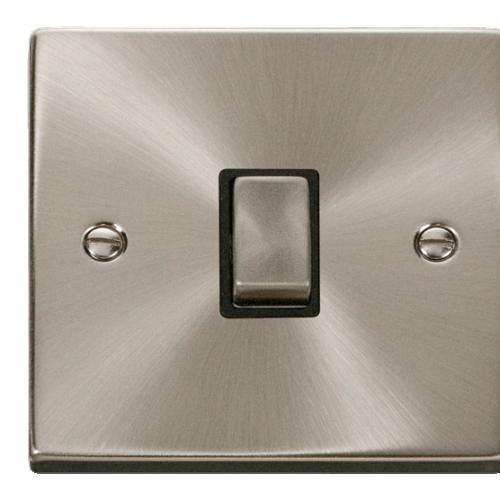 CLICK DECO VPSC722BK 1G 20A DP SWITCH SATIN CHROME