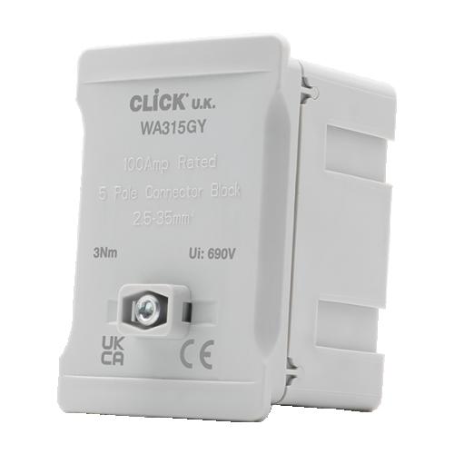 CLICK WA315 GREY 100A SP INSULATED CONNECTION BOX