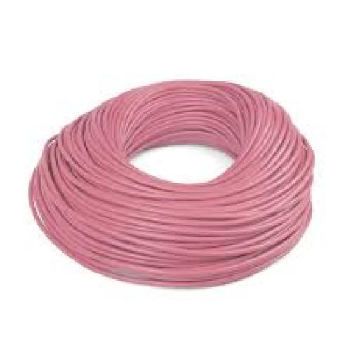 3MM PVC SLEEVING PINK 100MTR