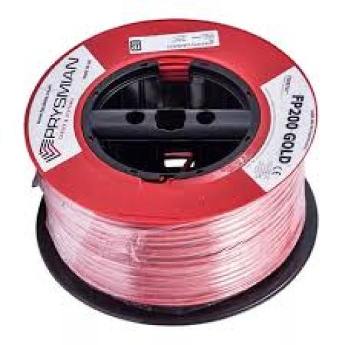 CABLE PRYSMIAN FP200 GOLD 1.5MM 2C&E RED OUTER 100MTR