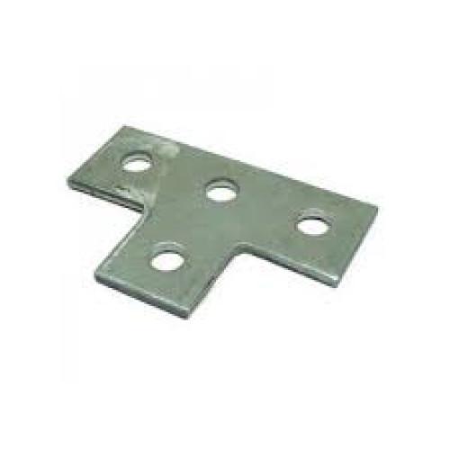 STRUT FLAT TEE BRACKET 4 HOLE FB121