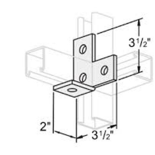 STRUT OFFSET TEE BRACKET FB123  