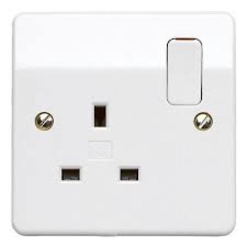 MK K2757WHI LOGIC 13A DP 1G SWITCHED SOCKET