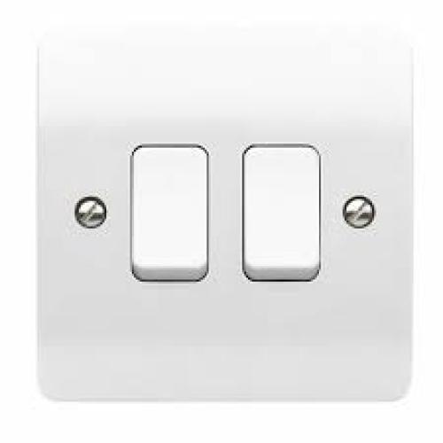 MK K4872WHI LOGIC 2G 2W SWITCH  
