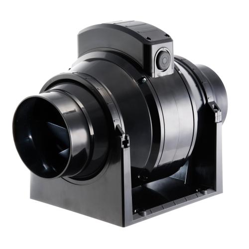 MANROSE MF100T 100MM MIXFLO IN-LINE COMMERCIAL FAN W/TIMER