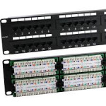 EXCEL 100-728 48 PORT PATCH PANEL CAT5E