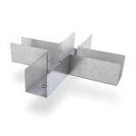 TRENCH LIGHTING TRUNKING 2X2 4 WAY INTERSECTION