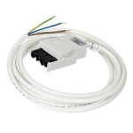 CPE VITESSE VITM4L305100W 1MM 3CORE LIGHTING LEAD WHITE 5MTR