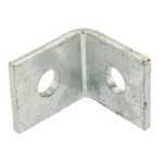STRUT 1 HOLE/1 HOLE 90 DEGREE ANGLE FB111