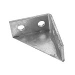 STRUT 2 HOLE/2 HOLE REINFORCED GUSSET 90 DEG ANGLE FB115