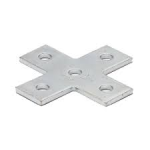 STRUT 4 WAY FLAT INTERSECTION 5 HOLE FB138