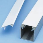STRUT LID WHITE PVC 3MTR LENGTH