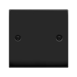 CLICK DECO VPMB060 1G BLANKPLATE MATT BLACK