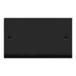 CLICK DECO VPMB061 2G BLANKPLATE MATT BLACK