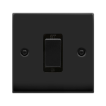 CLICK DECO VPMB500BK 1G 45A DP SWITCH MATT BLACK