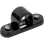 UNIVOLT SBS20BK 20MM PVC SPACER BAR SADDLE BLACK