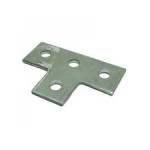 STRUT FLAT TEE BRACKET 4 HOLE FB121