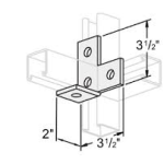 STRUT OFFSET TEE BRACKET FB123  