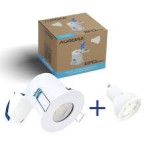 AURORA AU-DLM981CS FIRE-RATED DOWNLIGHT W/CCT GU10 LAMP